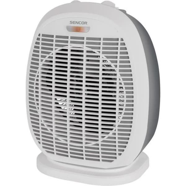 Varmluftsradiator - SENCOR - SFH 7057WH - 2000 W - 2 värmenivåer - Termostat - Vit