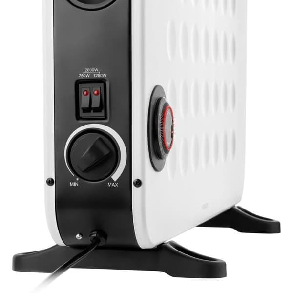 Kylare - SENCOR - SCF 2100WH - 2000 W - 3 nivåer - Timer - Vit