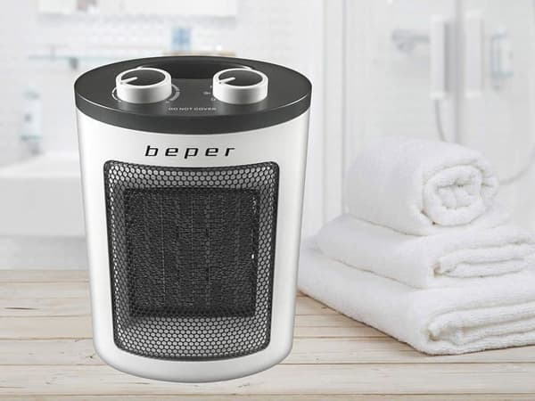 Fläktvärmare - BEPER - RI.080 - 1500W - Keramik - Vit