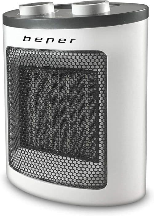 Fläktvärmare - BEPER - RI.080 - 1500W - Keramik - Vit