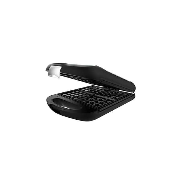Cecotec Smörgåsmaskin Rock'nToast Family Waffle. 1500 W, Kapacitet 4 våfflor, Non-stick beläggning, 180° roterande system, Värme
