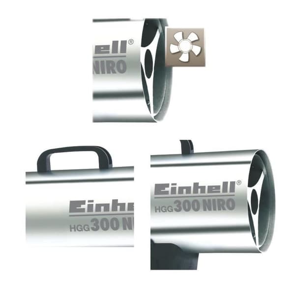 EINHELL Varmluftsgenerator HGG 300 Niro
