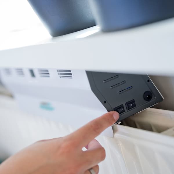 SmartAir Boost – Bärbar radiatorfläkt – Universell – Energibesparande