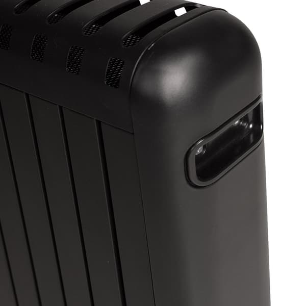 QLT Elektrisk Radiator med App – Oliefri Radiator med Termostat – Sort