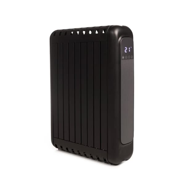 QLT Elektrisk Radiator med App – Oliefri Radiator med Termostat – Sort