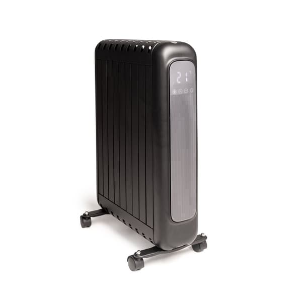 QLT Elektrisk Radiator med App – Oliefri Radiator med Termostat – Sort