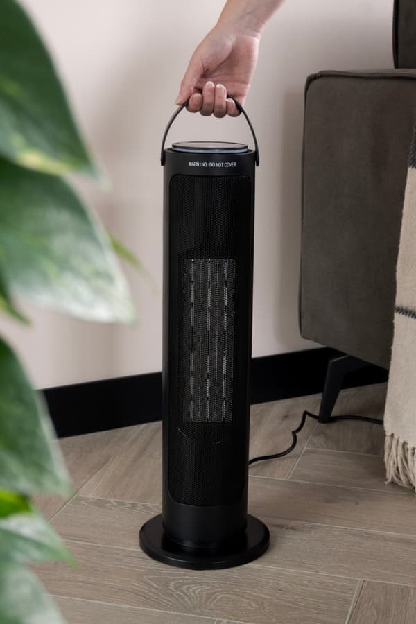 BREND Elektrisk Tårnovn – Kachelventilator med ECO-tilstand