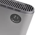 Miniatyrbild 5 av 6: QLT Elektrisk konvektorkamin med WiFi – Radiator – Appstyrning – Grå