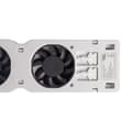Miniatyrbillede 4 af 6: Ezeefox Radiatorventilator med 3 ventilatorer og termostat – Energieffektiv - Monosæt