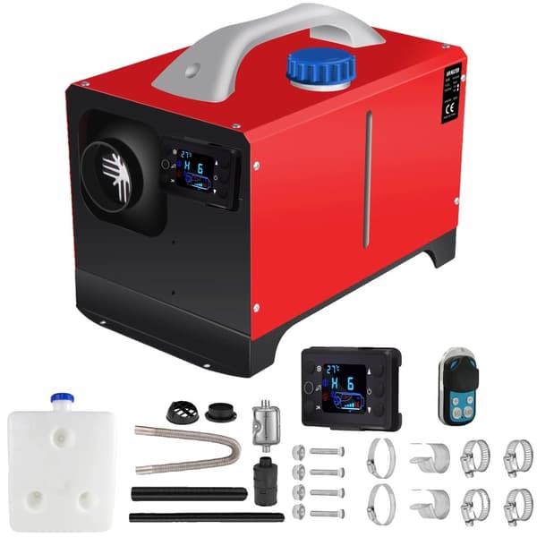 Diesel Luftvärmare, 5KW Effekt, 12/24V Kompatibilitet, Fjärrkontrollsdrift,5kw ny