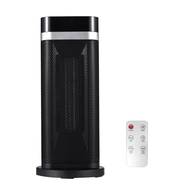 Kannettava tilalämmitin, 1500W teho, 90° heilunta, kaukosäädin
