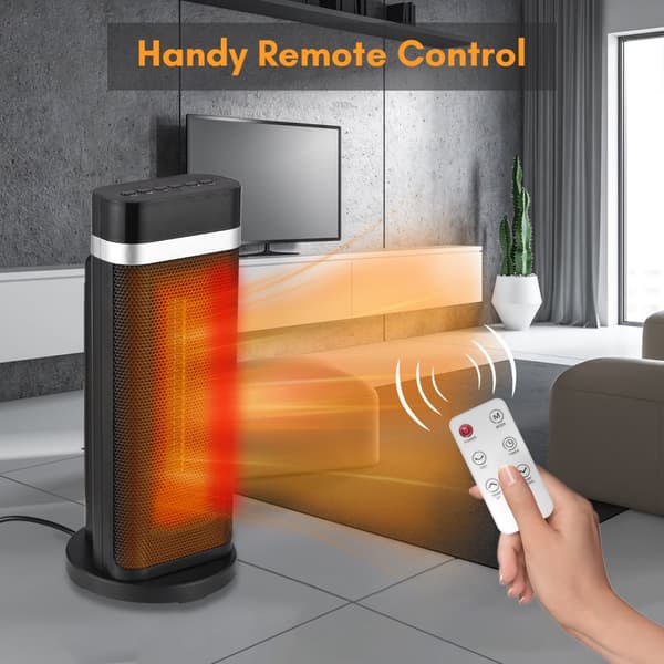 Kannettava tilalämmitin, 1500W teho, 90° heilunta, kaukosäädin