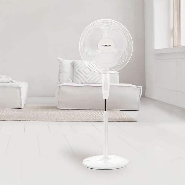 Taurus Seisontatuuletin Greco 16 Pure Valkoinen 40cm