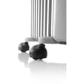 Miniatyrbild 3 av 5: Oljefylld kylare - 2500 W - DELONGHI - TRRS1225 - 59,2 x 16 x 65 cm - Vit