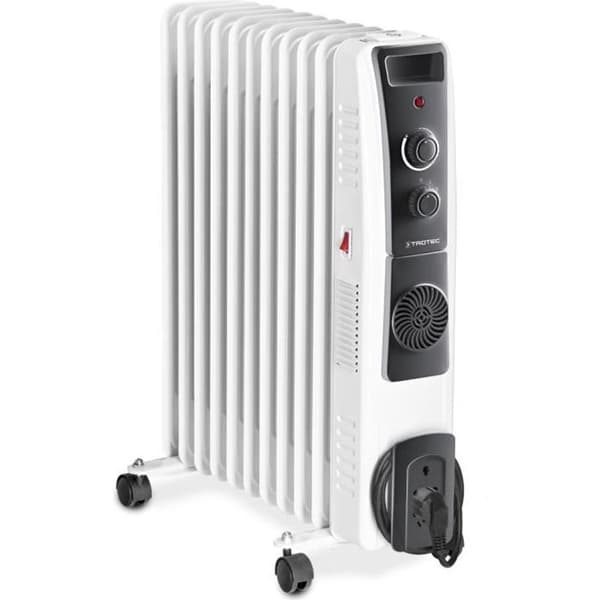 TROTEC TRH 23 E oljebadsradiator - Värme - 2900 W - 3 steg - Termostat