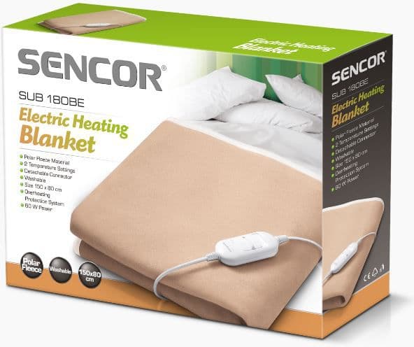 Sencor SUB 181BE, 1500 mm, 800 mm, Polyester, Syntetisk, 1 stykker