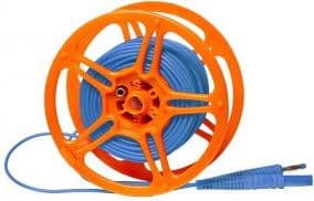 Sonel 25m blue test lead on a spool (WAPRZ025BUBBSZ)