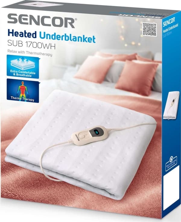 Sencor SUB 1700WH - Undervarmeteppe - hvit