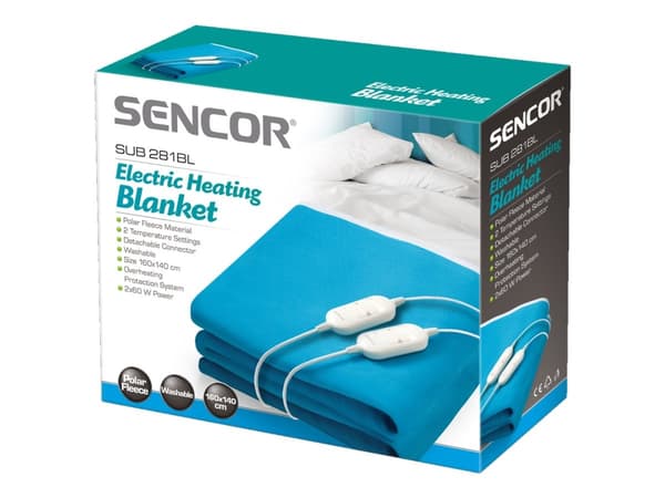 Sencor SUB 281BL - Varmeteppe - blå