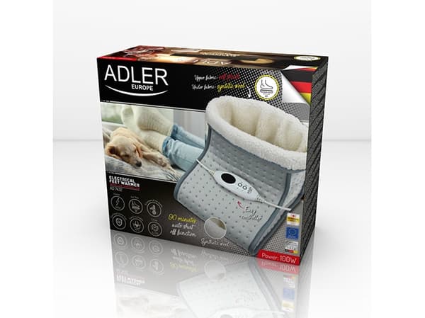 Adler AD 7432, LED, 310 mm, 250 mm, 270 mm, Boks, Plysh, Syntetisk ull