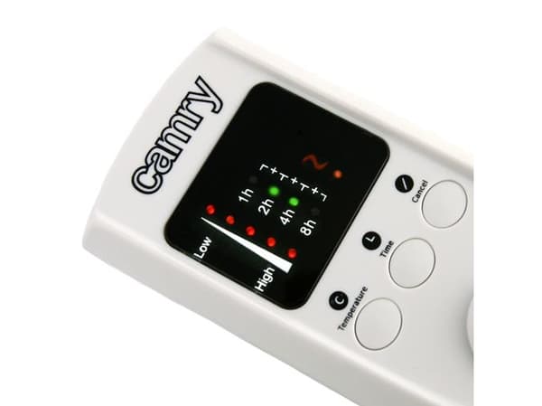 Camry CR 7422 Lämmityslevy ja tyyny Sähköpeitto 85 W Valkoinen polyesteri, synteettinen villaa