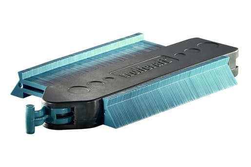 wolfcraft GmbH 6949000, Profile gauge, Sort, Blå, 13 cm, 3 cm, Plast, 105 mm