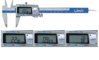 LIMIT ELEKTRONISK CALIPER 150mm 144550100