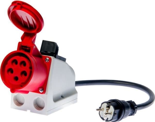 Sonel 32A three-phase switched adapter (WAADAPAT32PR)