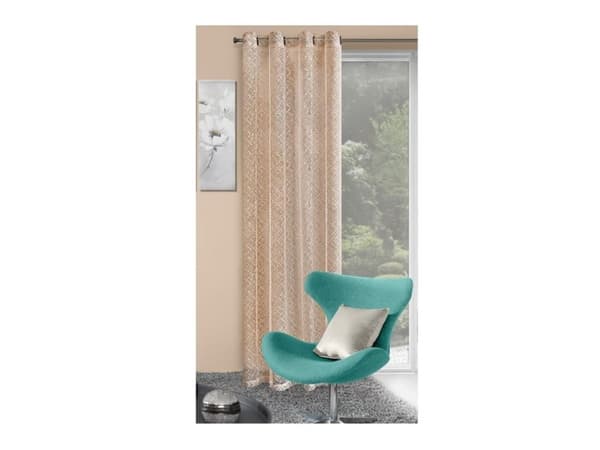 Eurofirany FIRANA GOTOWA AMANDA 140X250 CM BEACH