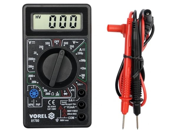 Vorel Digital universalmåler (81780)