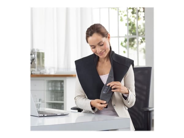 MEDISANA OL 100 - Värmeponcho for back and shoulder - mörkgrå