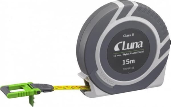 Luna LS stålmålebånd 15 m
