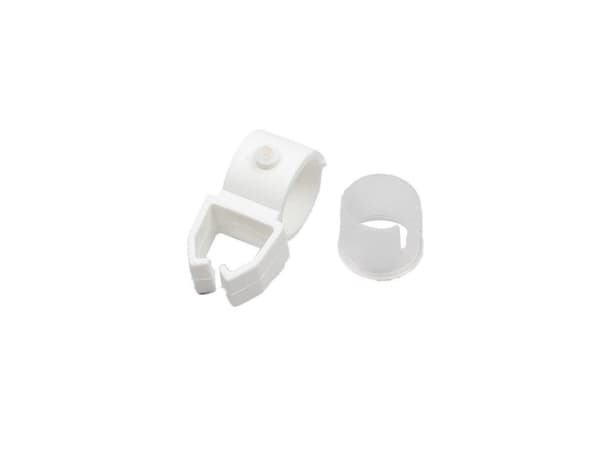 Domoletti Holder For Curt Rail Plastic White (2)