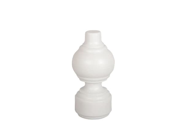 CURTAIN ROD FINISHING PL. WHITE D28 (1)