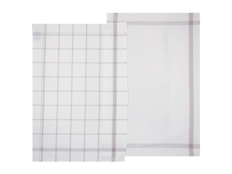 Atmosphera Kitchen Towel Grey 45X70 (2Pcs)