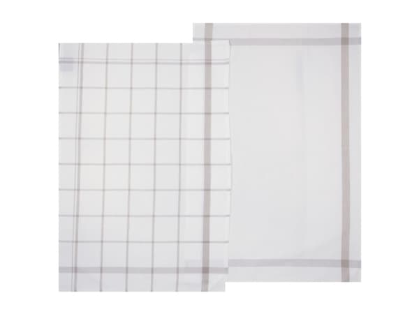 Atmosphera Kitchen Towel Grey 45X70 (2Pcs)