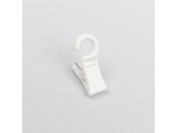 CLIPS FOR RING PL. WHITE D28 (30)