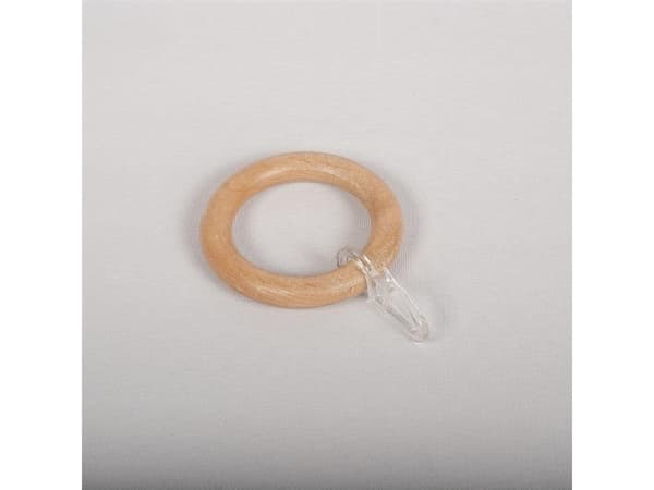 CORNICE RINGS WITH HOOKS OAK D28(10)