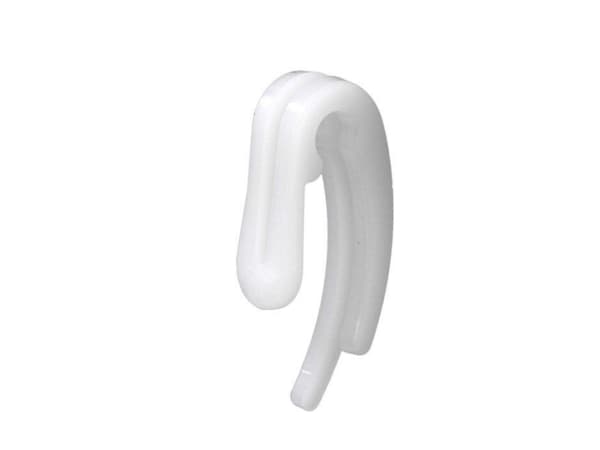 Domoletti Hook Double Plastic White (30)