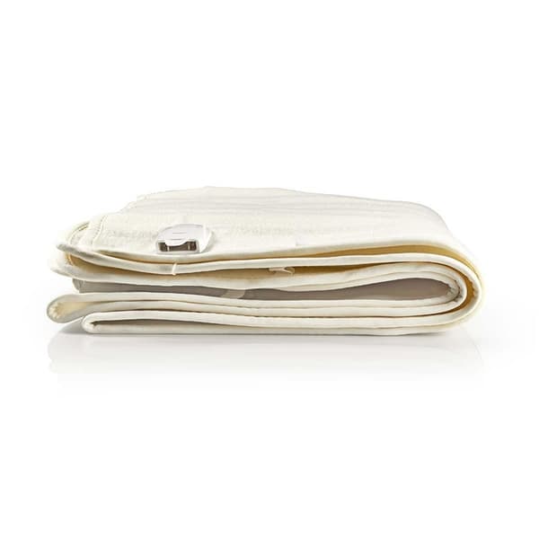 Nedis Elektrisk Teppe | Underblanket | 1 Person | 150 x 80 cm | 3 Varmeinnstillinger | Vaskbar | Overopphetings vern | Polyester