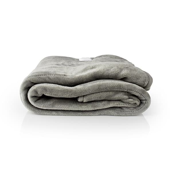 Nedis Elektrisk Filt | Filt | 1 Person | 180 x 130 cm | 9 Värmeinställningar | Tvättbar | Överhettningsskydd | Digital kontroll | Fleece