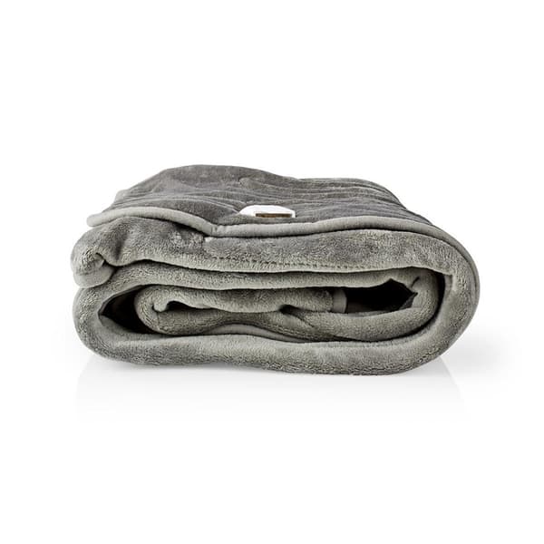 Nedis Elektrisk Filt | Filt | 1 Person | 180 x 130 cm | 9 Värmeinställningar | Tvättbar | Överhettningsskydd | Digital kontroll | Fleece