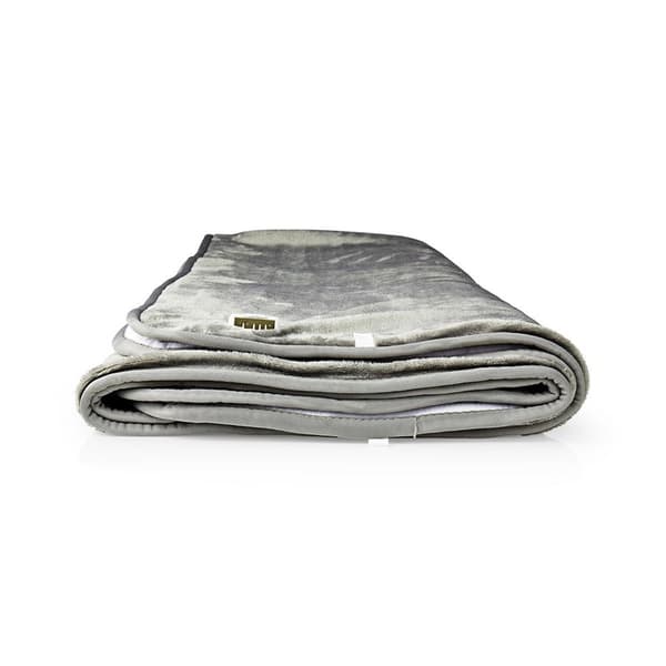 Nedis Elektrisk Teppe | Underblanket | 2 Personer | 160 x 140 cm | 9 Varmeinnstillinger | Vaskbar | Overopphetings vern | Digital regulator | Fleece /