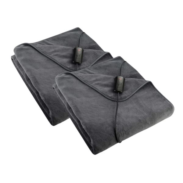 NORDIQZENZ Elektrisk värmefilt 160x130 cm, 2-Pack
