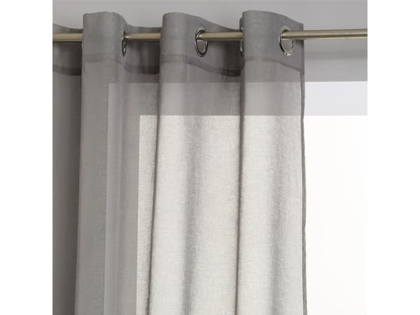 Atmosphera Net Curtain Etamine Lg 140X240 Li Grey D