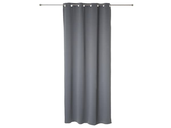 Atmosphera Blackout Grey Curtain 140X260 N