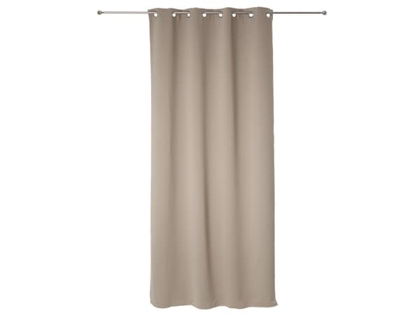 Atmosphera Blackout Linen Curtain 140X260 N