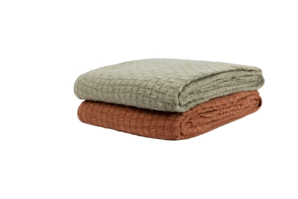 Domoletti Domoletti Acrylic Waffle Throw 158X138 Cm