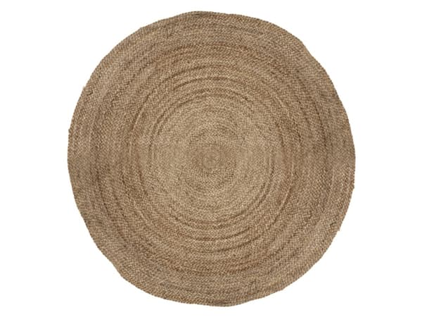 Heminredning Kenzo rund jute-matta 120 cm