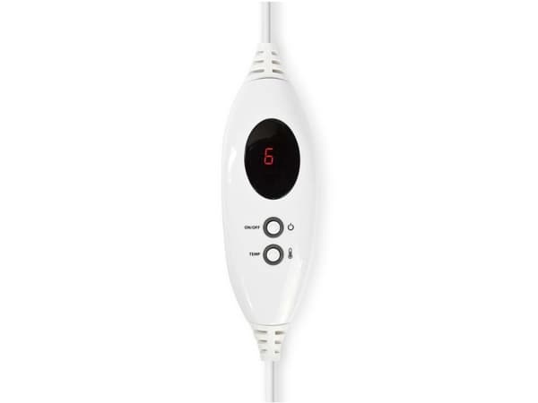 Nedis PEFW110CGY, Fotvarmepute, 1 stykker, Grå, 310 mm, 250 mm, 27 cm